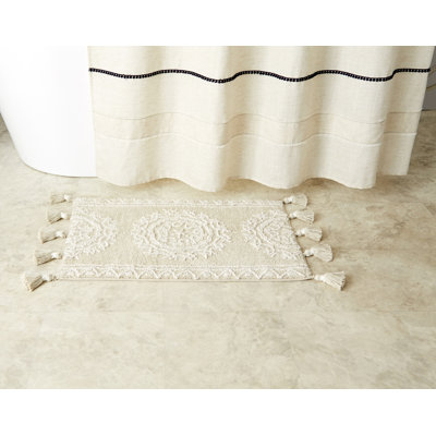 Etta Cotton Non-Slip Bath Rug
