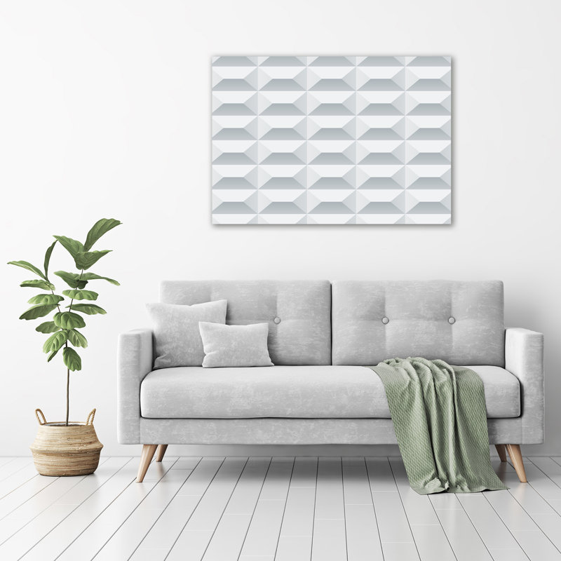 Geometric Background - Wrapped Canvas Print