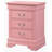 Louis Phillipe Nightstand with 3 Drawers Bed Side Table  Nightstand Bedroom End Tables-166158849