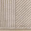 Tapis d'intérieur moderne géométrique brun-671398787