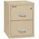 Fireproof 17.75'' Wide 2 -Drawer Steel File Cabinet