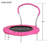 TRAMPOLINE WITH HANDLE(PI)-METAL
