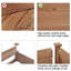Rectangle Wood  Planter Raised Bed-238315555