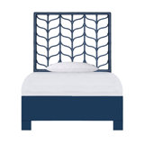 Ivy Twin Platform Bed, Citrus Orange