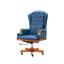 Leather Swivel Office Chair-1177779122
