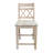 Kindelan Solid Wood Counter Stool with Solid Wood Frame-43730725