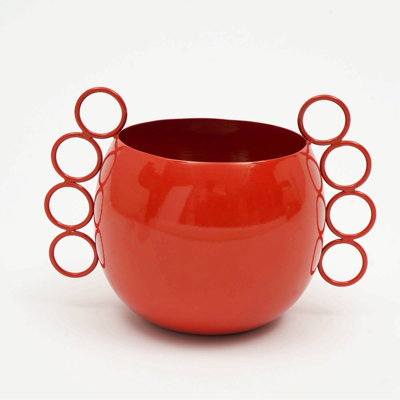 Jardinière Quirky - Pot décoratif unique pour plantes d'intérieur et d'extérieur, décoration de maison et de jardin - 9,4 x 6,7 x 7,1 po