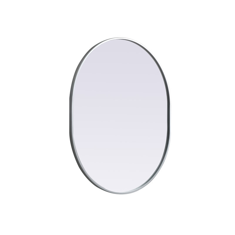 Miroir mural Sabine, Argent, 36 po x 30 po