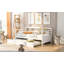 Lit de jour simple avec lit gigogne en bois-206193573