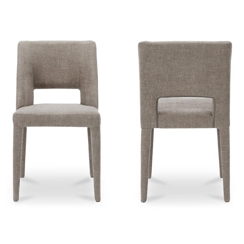 Joyce Dining Chair Light Brown-Set of Two, Light Brown