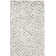 Tapis ivoire et gris anthracite à motif de chevrons Bethlyn