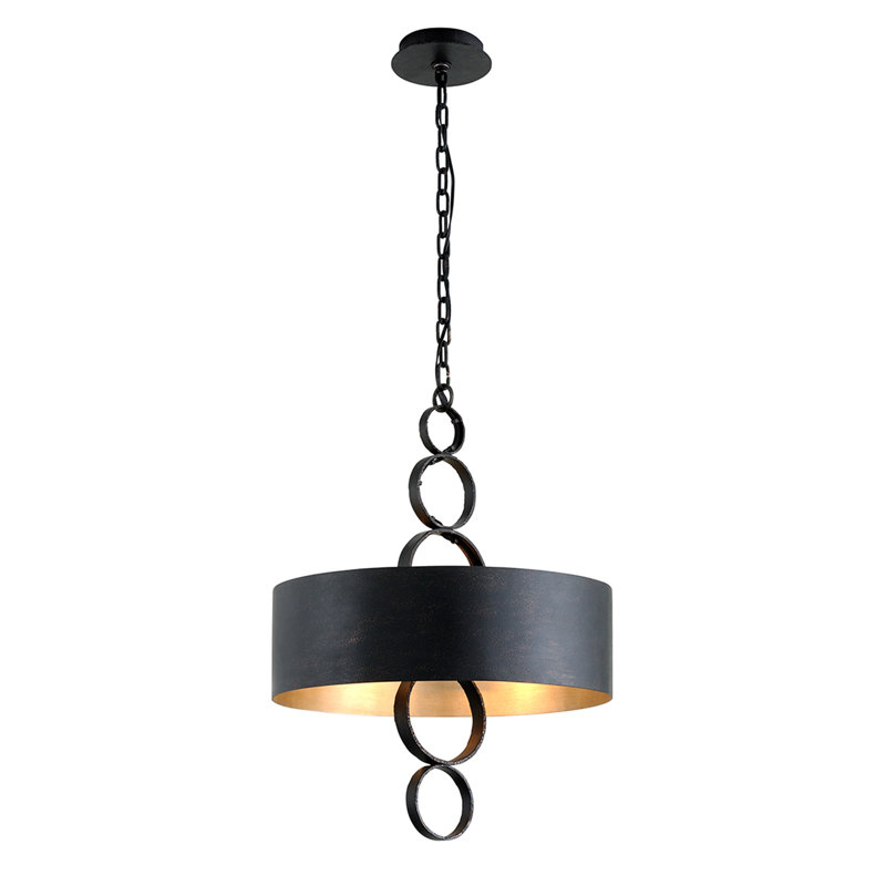 4 - Light Unique/Statement Drum Pendant