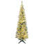 Grand sapin de Noël artificiel pré-éclairé avec lumières DEL-327808086