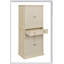 Armoire de rangement à 4 portes avec 1 tiroir et 4 tablettes intérieures réglables