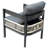 Durable Multi-Person Outdoor Iron Sofa Set With Table, Rattan Decor, Waterproof And Rust-Proof For Garden And Lawn Use-1841044691