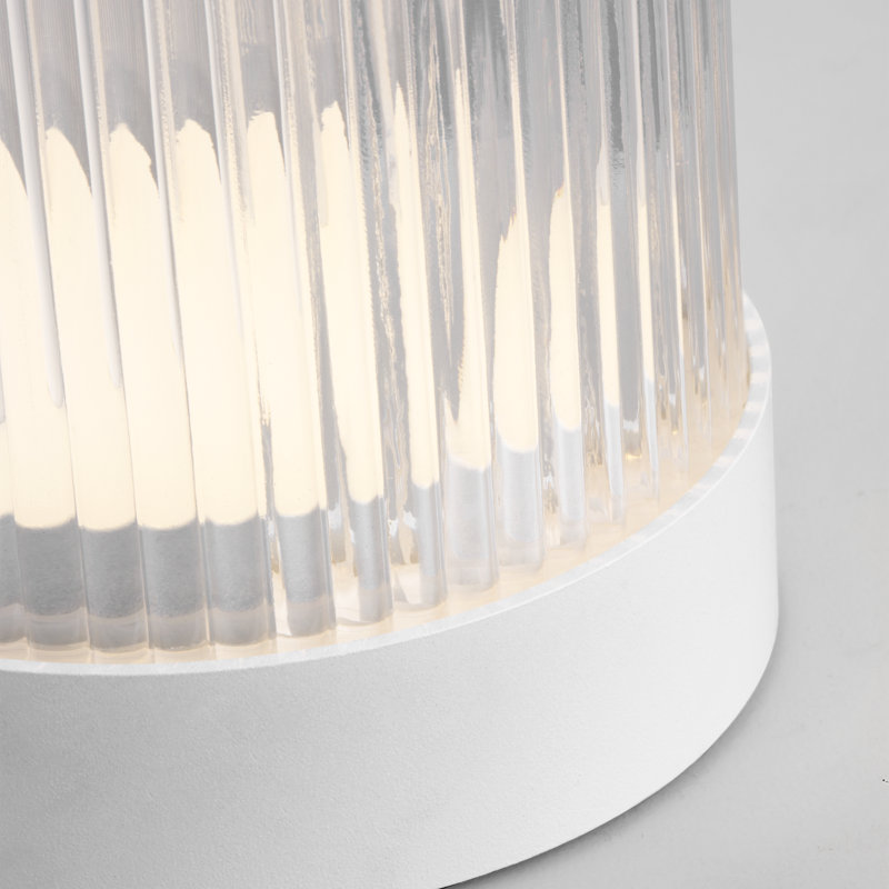 Tawa Accent Rechargeable Table Lamp, Matte White