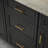 Asymmetric Notched Kitchen Cabinet or Furniture Drawer 3.75" Center Bar Pull Multipack-45427146-109125470