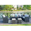 Messinger Wicker 7 - Person Patio Conversation Set with Cushions-1448206462