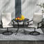 Ensemble de 2 chaises de patio Outsunny
