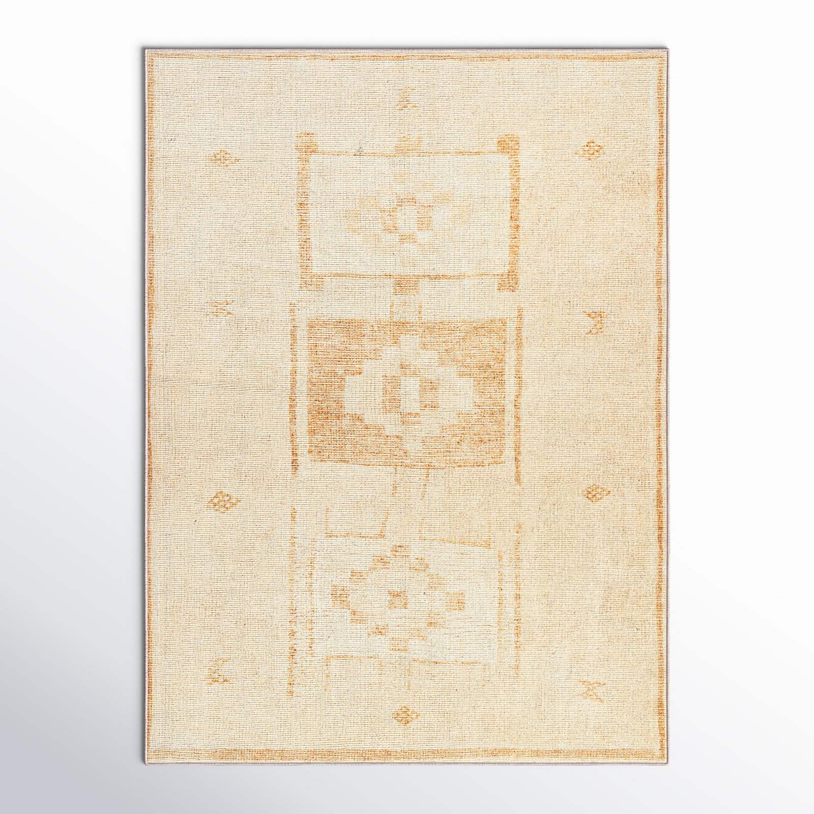Becki Owens x Livabliss Solana Vintage Oak/Ivory Area Rug, Rectangle 6'7" x 9'