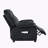 Chenille Fabric Recliner Chair with 8-Point Massage & Heating,Remote Control & Side Storage Pockets-1129910802