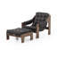 Halston Chair with Ottoman-714009350