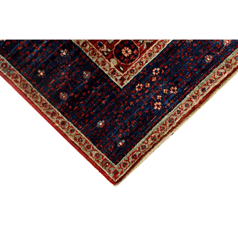 Wool Oriental Area Rug in Yellow