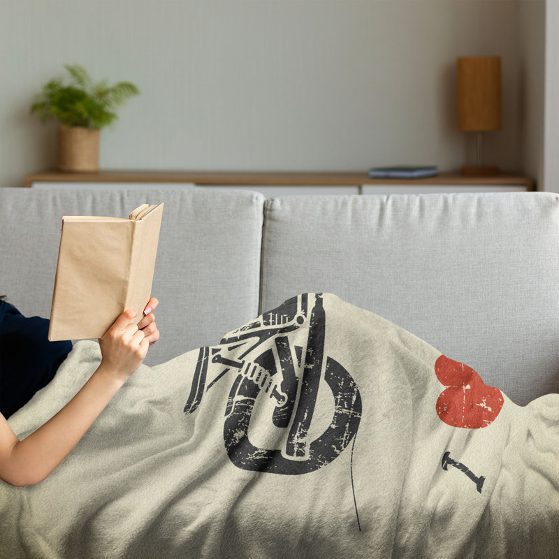 Hand Woven Throw Blanket, 70" x 90"