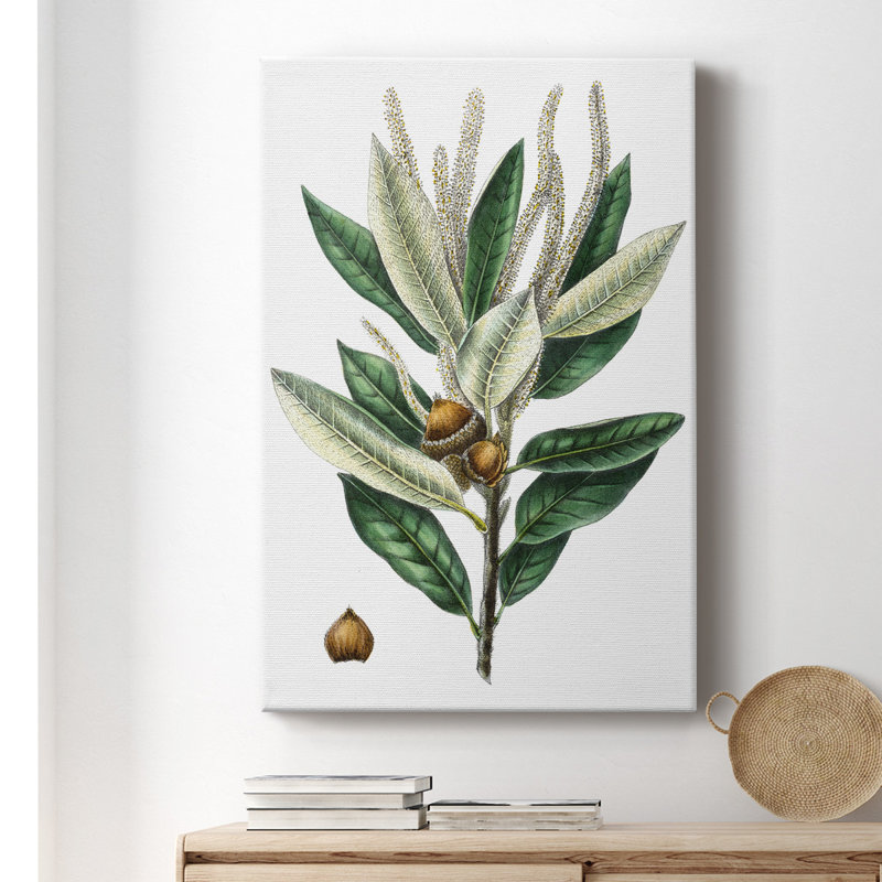«Dense Flowered Oak», impression sur toile tendue, H 18 po x l 12 po x P 1,5 po
