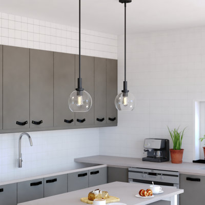 Marshall 1 - Light Matte Black Simple Pendant