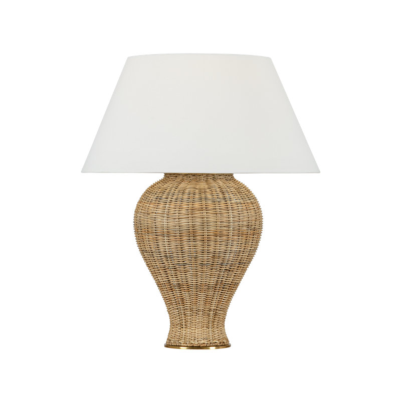 Lampe de table en laiton vieilli Chatsworth par Mark D. Sikes