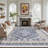 Malaika Machine-Washable Non-Slip Medallion Area Rug-2138617559-2120214770