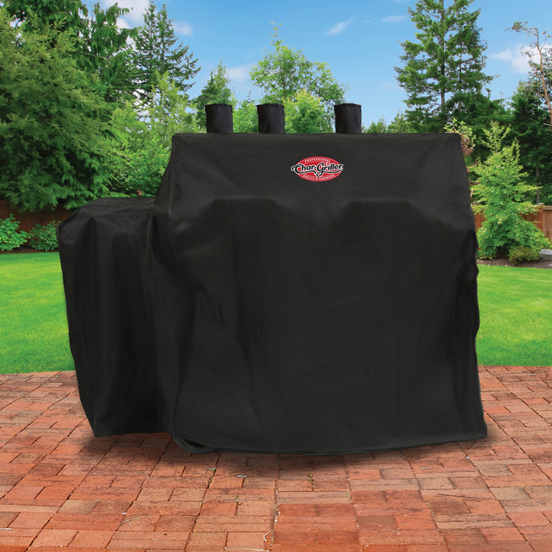 Char-Griller Dual 54'' W x 26'' D Grill Cover