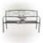 Yousif Iron Outdoor Bench