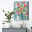 Today's Tulips I - Reproduction d'art sur toile tendue-778724986