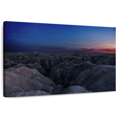 Alvord étoiles au-dessus des Badlands