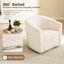 Fauteuil demi-tonneau pivotant-896247417