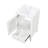 20" Bathroom Vanity With Sink, Bathroom Cabinet With Soft Closing Glass Door, A Drawer, White