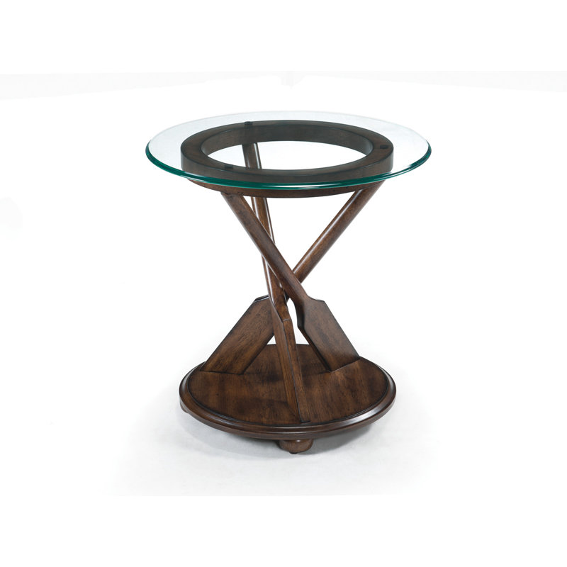 Baylor Oval Cocktail Table With End Table, 2 Pieces: Coffee Table, End Table