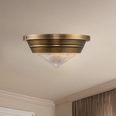 Willard Glass Flush Mount