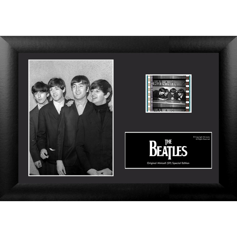 The Beatles (The Fab Four) Framed FIlmCells Desktop Presentation