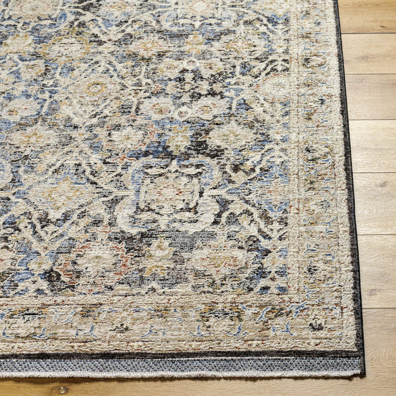 Royal Light Slate/Blue Area Rug, Rectangle 9'4" x 13'1"