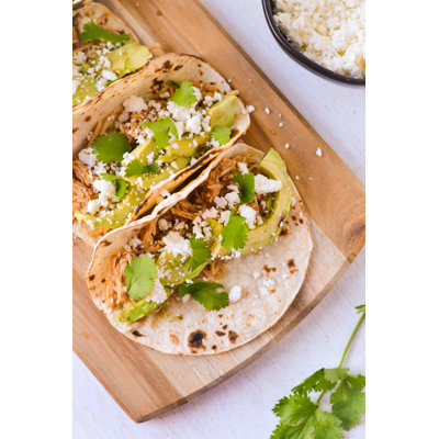 Verde Chicken Tacos - Wrapped Canvas Print