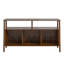 Grand support pour tourne-disque de 55 pouces, table tournante Mid-Century pouvant contenir jusqu'à 450 albums
