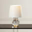 Lampe de table transparente 13 po Detweiler