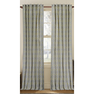 Exotic Cotton Blend Semi Sheer Curtain