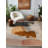 Elara Collection Digital Print Cotton-Polyester Beige Abstract Rug-566658751