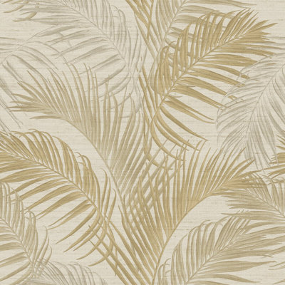Synergy Collection Lush Palm Leaf Wallpaper Roll