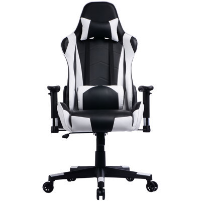 Fauteuil de jeu de style pilote de course