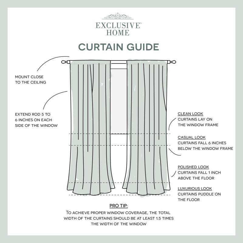 Yellow and White Striped Sheer Linen Rod Pocket Curtain Panels, 50" x 84"
